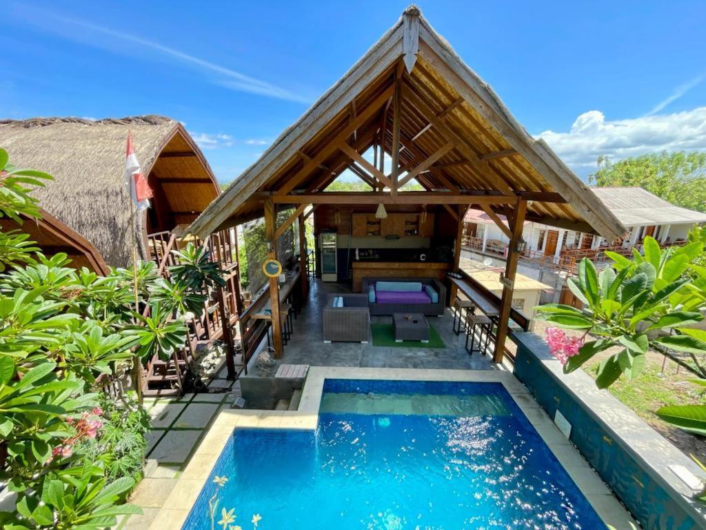 The Golden Ave Bungalow Gili Trawangan Exteriör bild