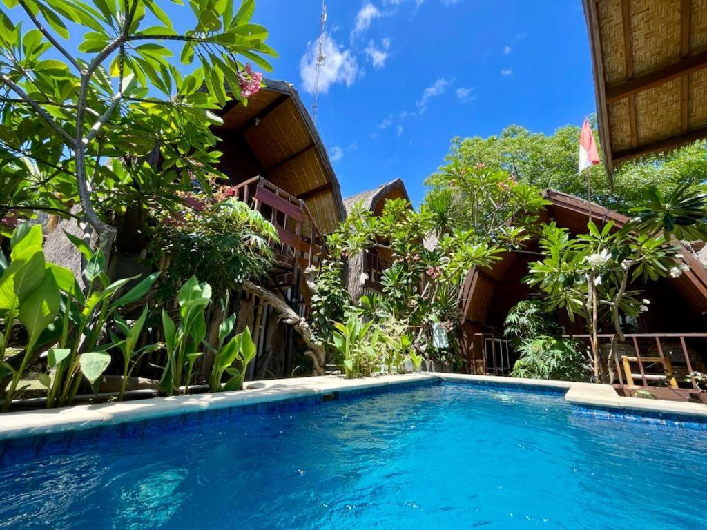 The Golden Ave Bungalow Gili Trawangan Exteriör bild